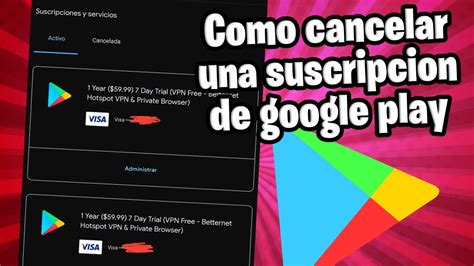 Cancela, pausa o cambia una suscripción en Google Play